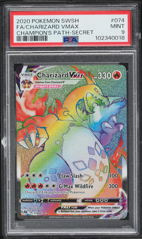 2020 Pokemon Sword & Shield Vivid Voltage Charizard #25 PSA 10 GEM