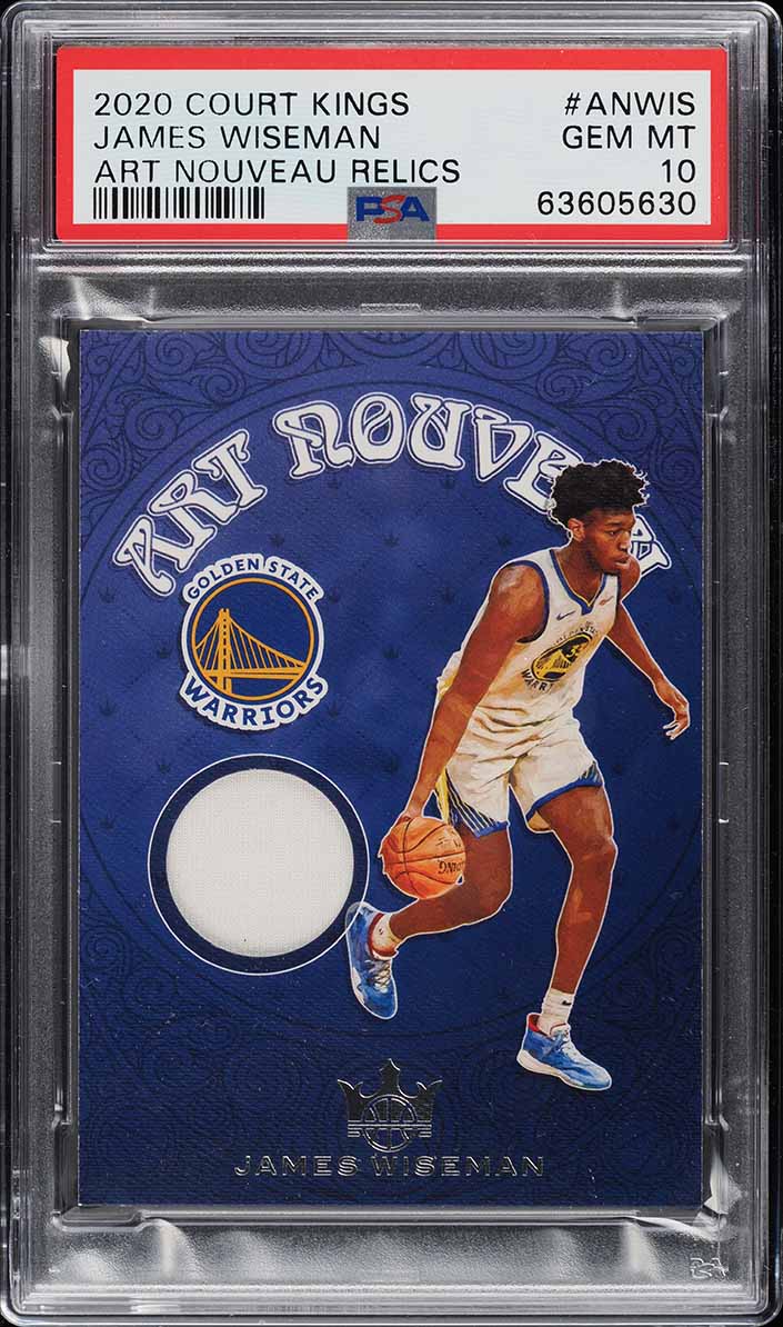 2020 Panini Prizm Signatures James Wiseman ROOKIE AUTO #JWS PSA 10