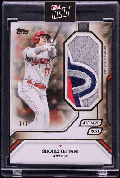 2025 Topps MLB MVP Collection Foilfractor Shohei Ohtani PATCH 1/1 #3-R