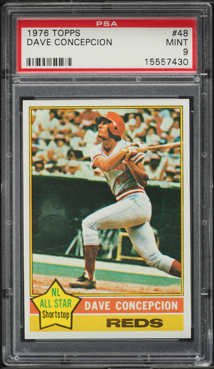 1976 Topps Dave Concepcion #48 PSA 9 MINT
