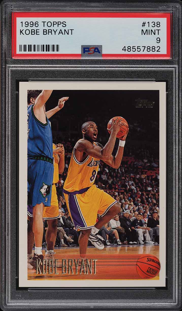 1996 Topps Chrome Youthquake Kobe Bryant ROOKIE RC #YQ15 PSA 9