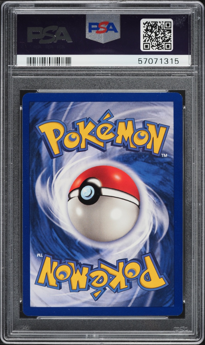 1999 Pokemon Base Set Shadowless 1st Edition Water Energy #102 PSA 9 MINT