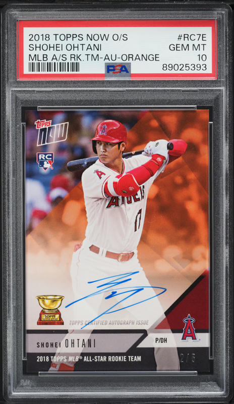 2022 Topps Stars Of MLB Shohei Ohtani #SMLB-24 CGC AUTH on