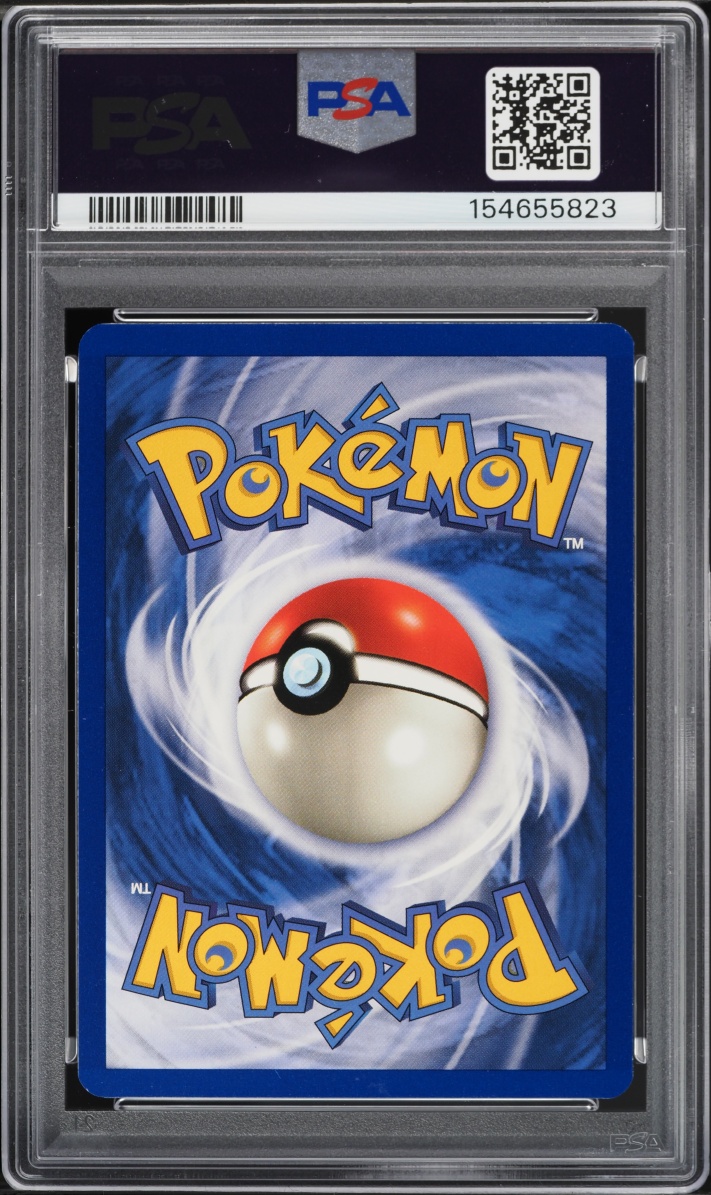 1999 Pokemon Fossil 1st Edition Gambler #60 PSA 9 MINT
