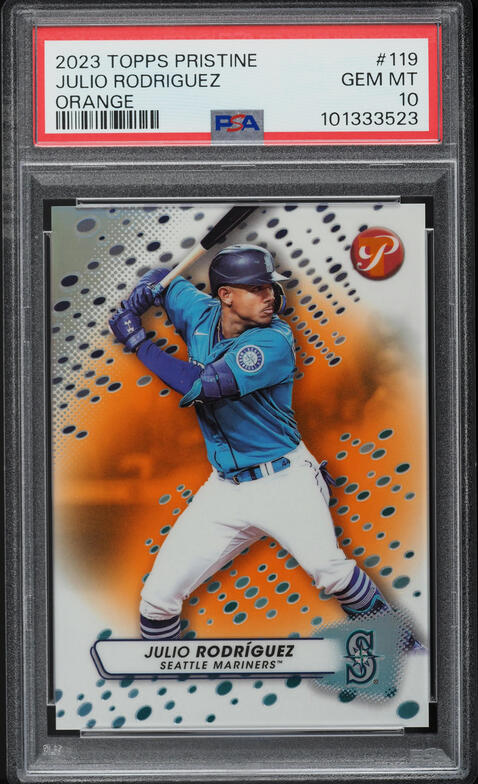 2022 Topps Variation Julio Rodriguez SP ROOKIE #659 PSA 9 MINT on