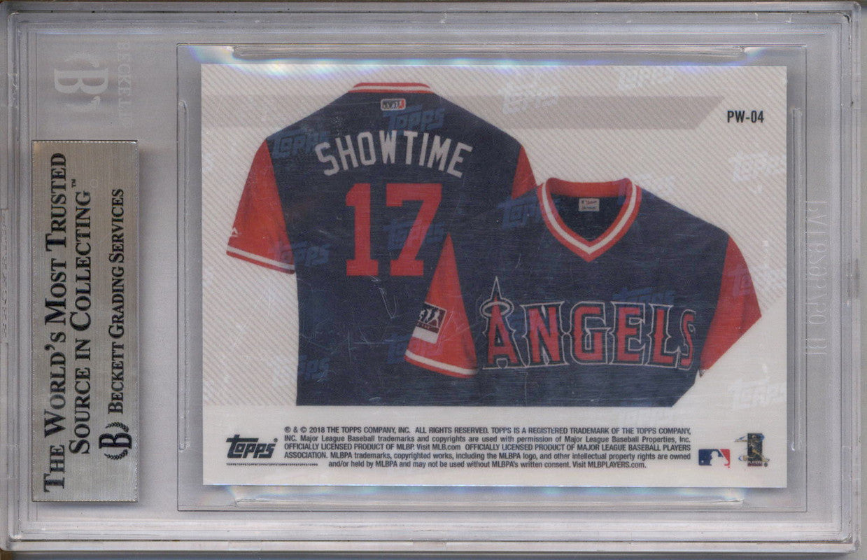 ゲームセンター・ゲームカード OHTANI/TROUT/RENDON/WALSH RELICS OHTANI/TROUT/RENDON/WALSH RELICS