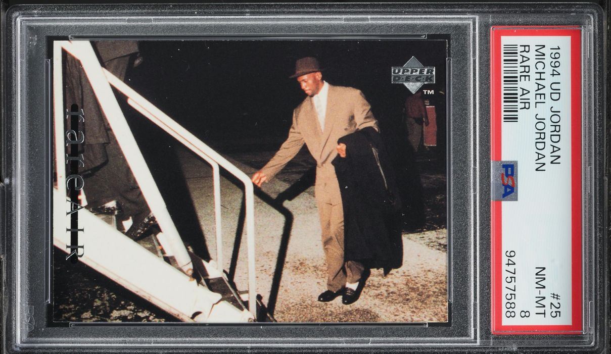 1994 Upper Deck MJ Rare Air Michael Jordan #25 PSA 8 NM-MT