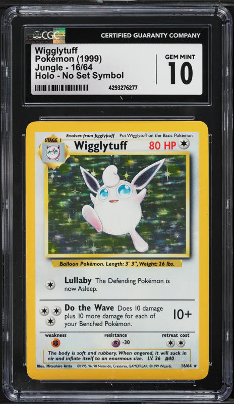 2025 Pokemon Japanese Mega Inferno X AR Wigglytuff #91 CGC 10