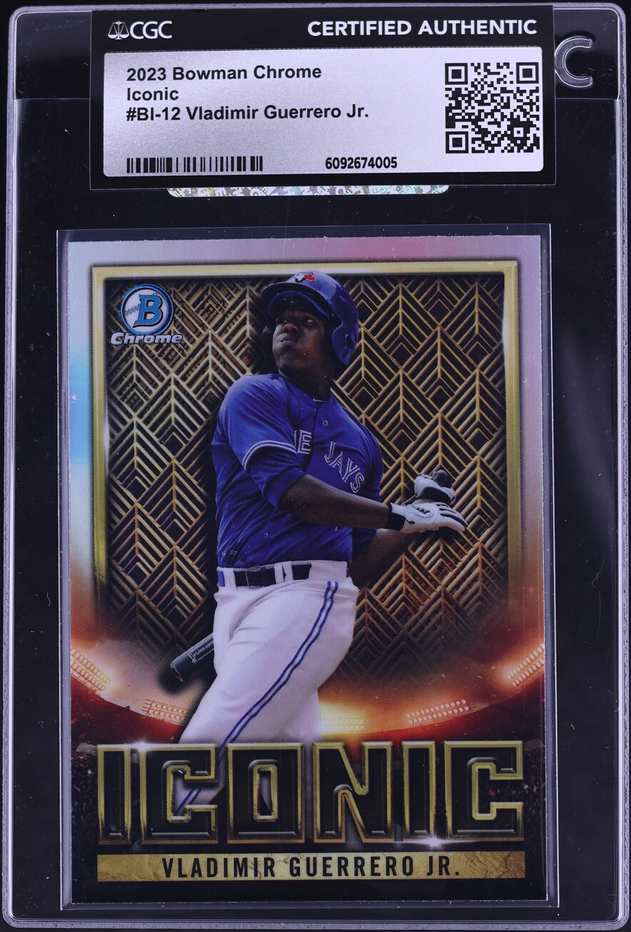 2023 Bowman Chrome Iconic Vladimir Guerrero Jr. #BI-12 CGC AUTH