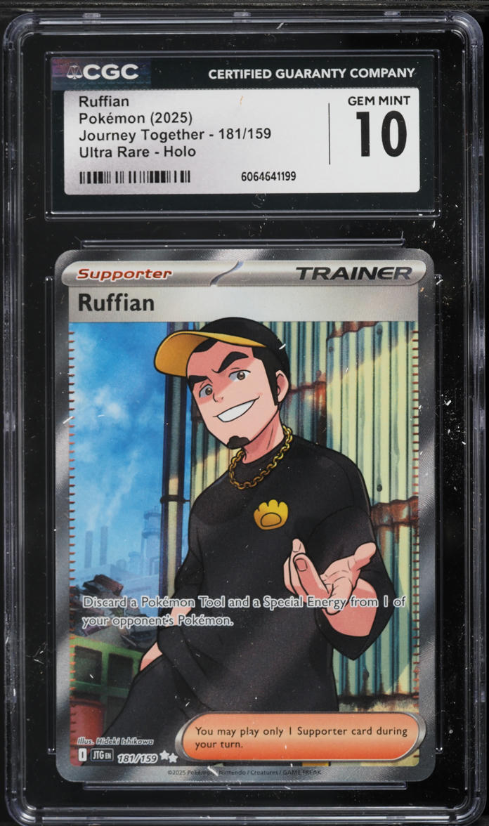 2025 Pokemon Scarlet & Violet Journey Together Full Art Ruffian #181 ...