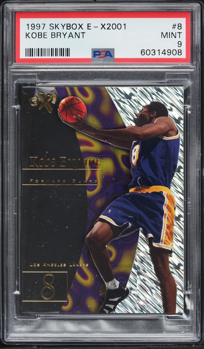 1997 Skybox E-X2001 Kobe Bryant #8 PSA 9 MINT - Photo 1
