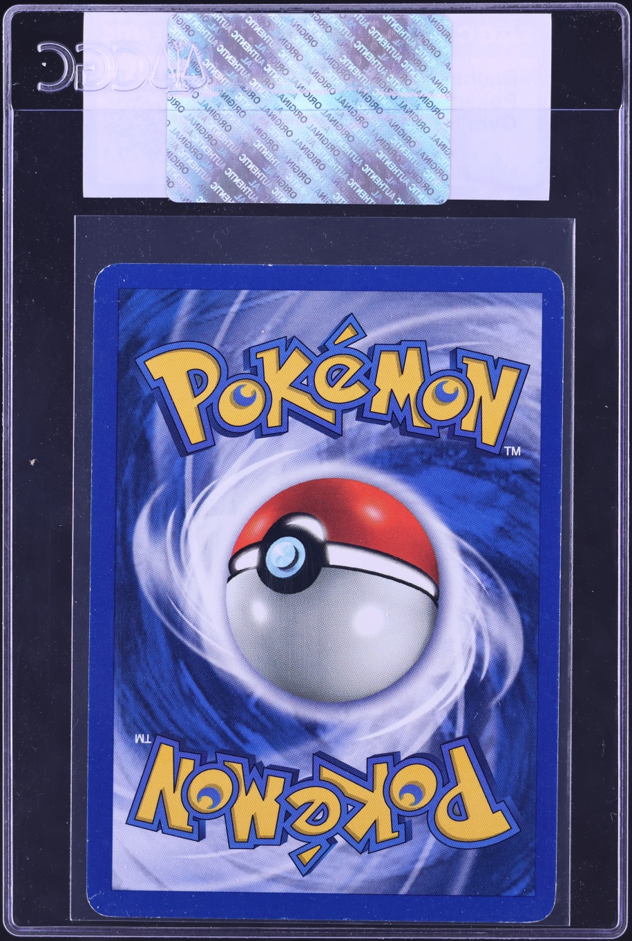 2000 Pokemon Gym Heroes Blaine's Growlithe #62 CGC AUTH