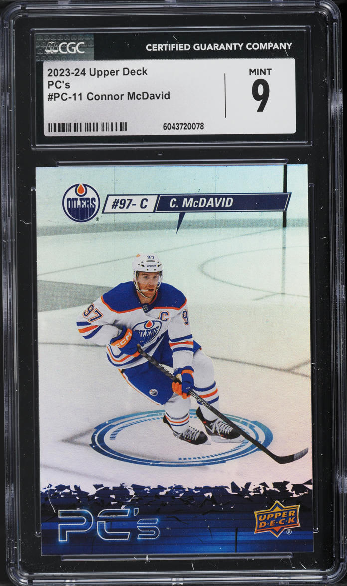 2023 Upper Deck PC's Connor McDavid ROOKIE #PC-11 CGC 9 MINT