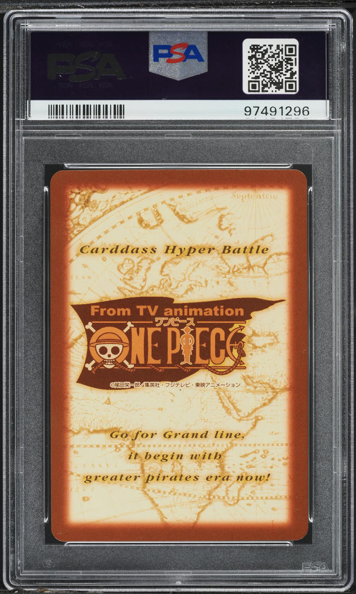2001 One Piece Japanese Carddass Hyper Battle Grand Line Dr. Kureha #C441 PSA 8 NM-MT