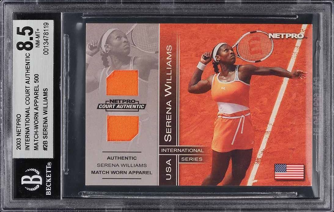 2003 Netpro International Series Venus Williams ROOKIE #88
