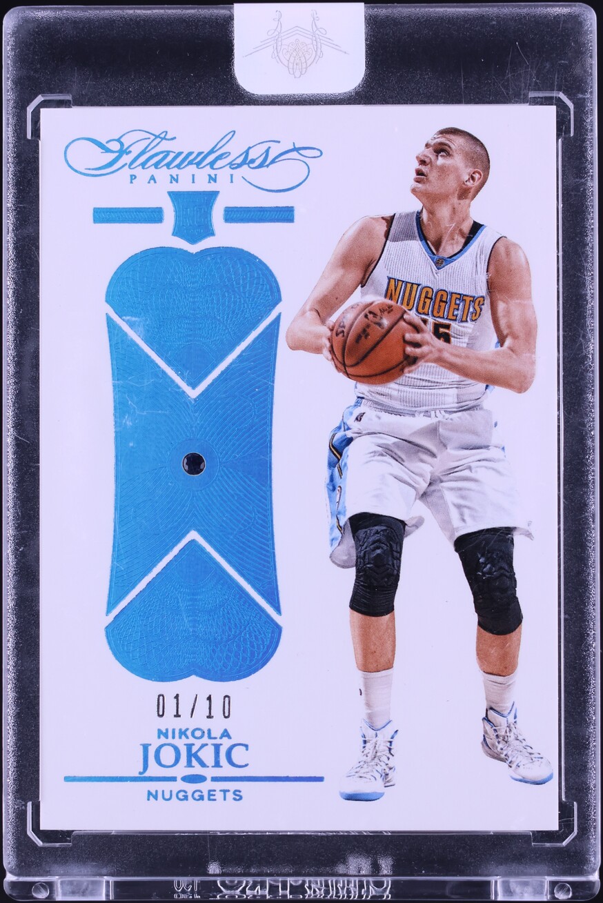 2015 Panini Flawless Sapphire Gems Nikola Jokic ROOKIE 1/10 #145