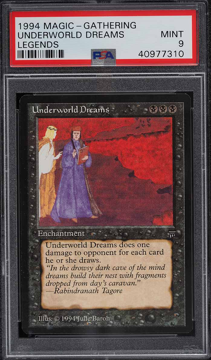 1994 Magic The Gathering MTG Legends Underworld Dreams PSA 9 MINT