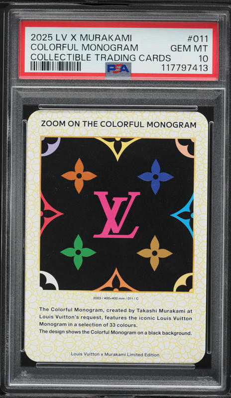 2025 LV x Murakami カラフルモノグラム トレカ　ＰＳＡ10 2025 LV x Murakami カラフルモノグラム トレカ PSA10 Louis