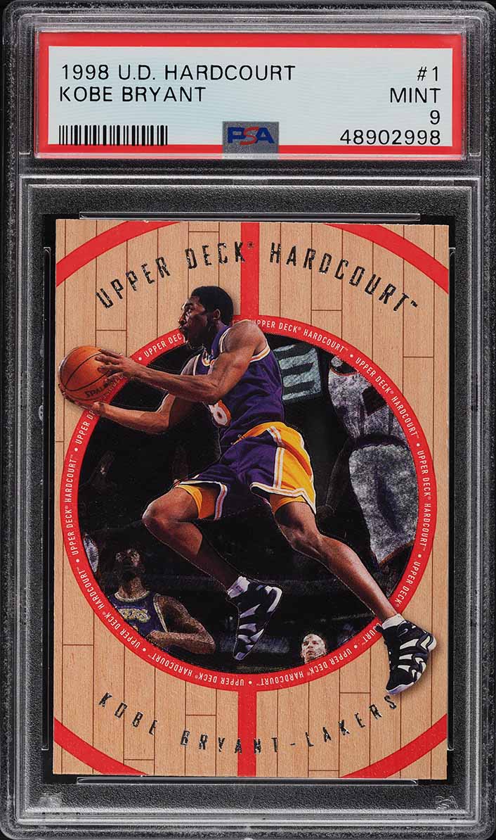 1998 Upper Deck Hardcourt Kobe Bryant #1 PSA 9 MINT