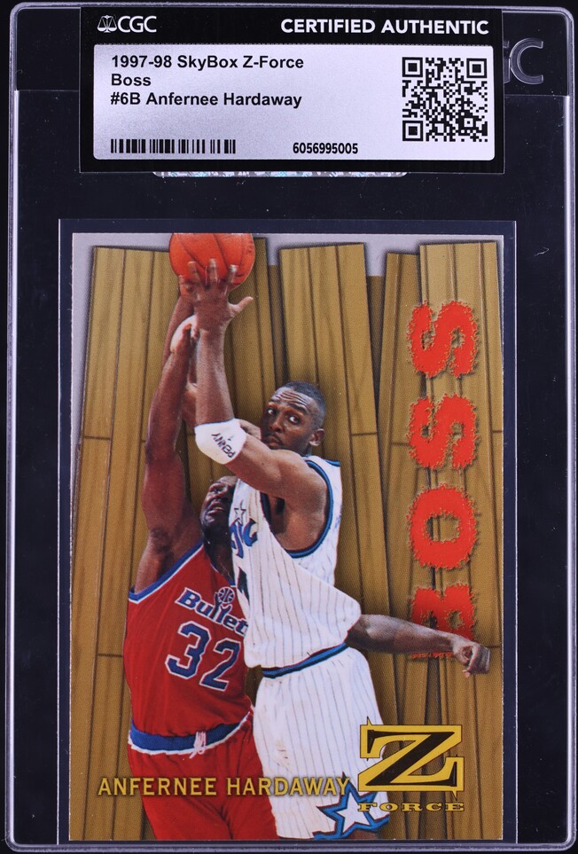 その他 Jordan Holding Court Anfernee Hardaway Anfernee Hardaway 1996 SkyBox Z-Force #2 Big Men on Court