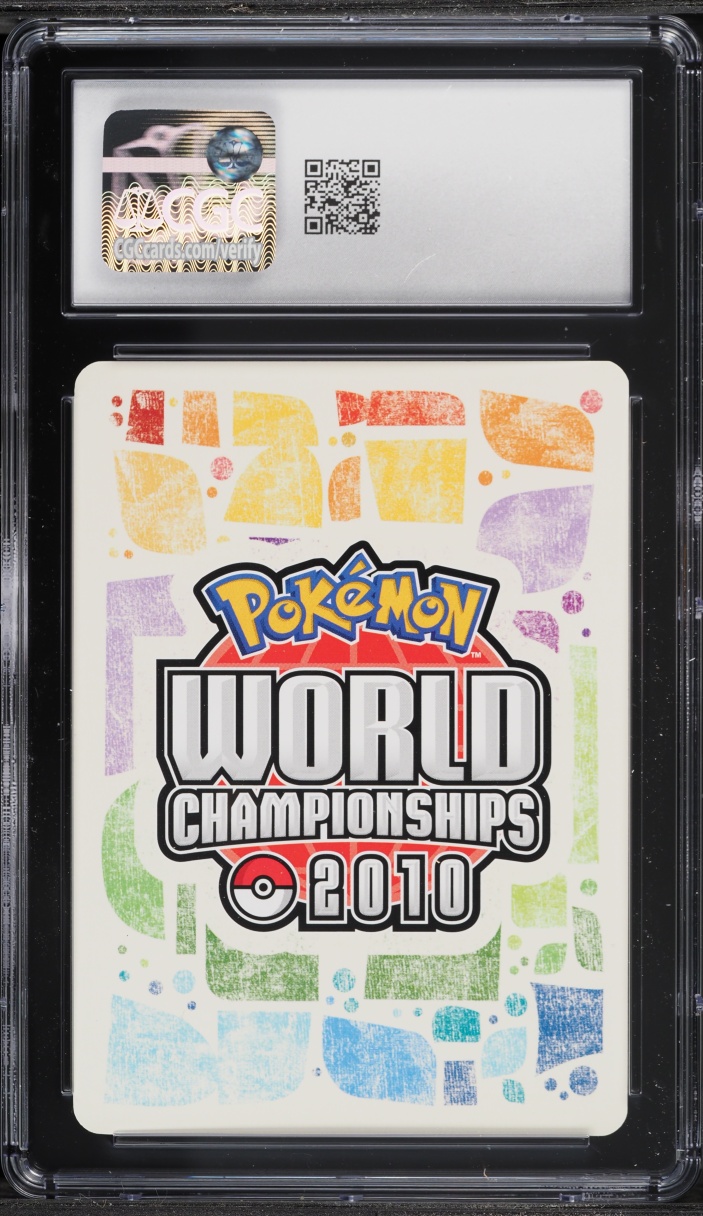 2010 Pokemon World Championships Decks Happy Luck Uxie #43 CGC 10 GEM MINT