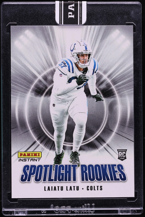 2025 Panini Instant Spotlight Laiatu Latu ROOKIE 1/1 #SR-35