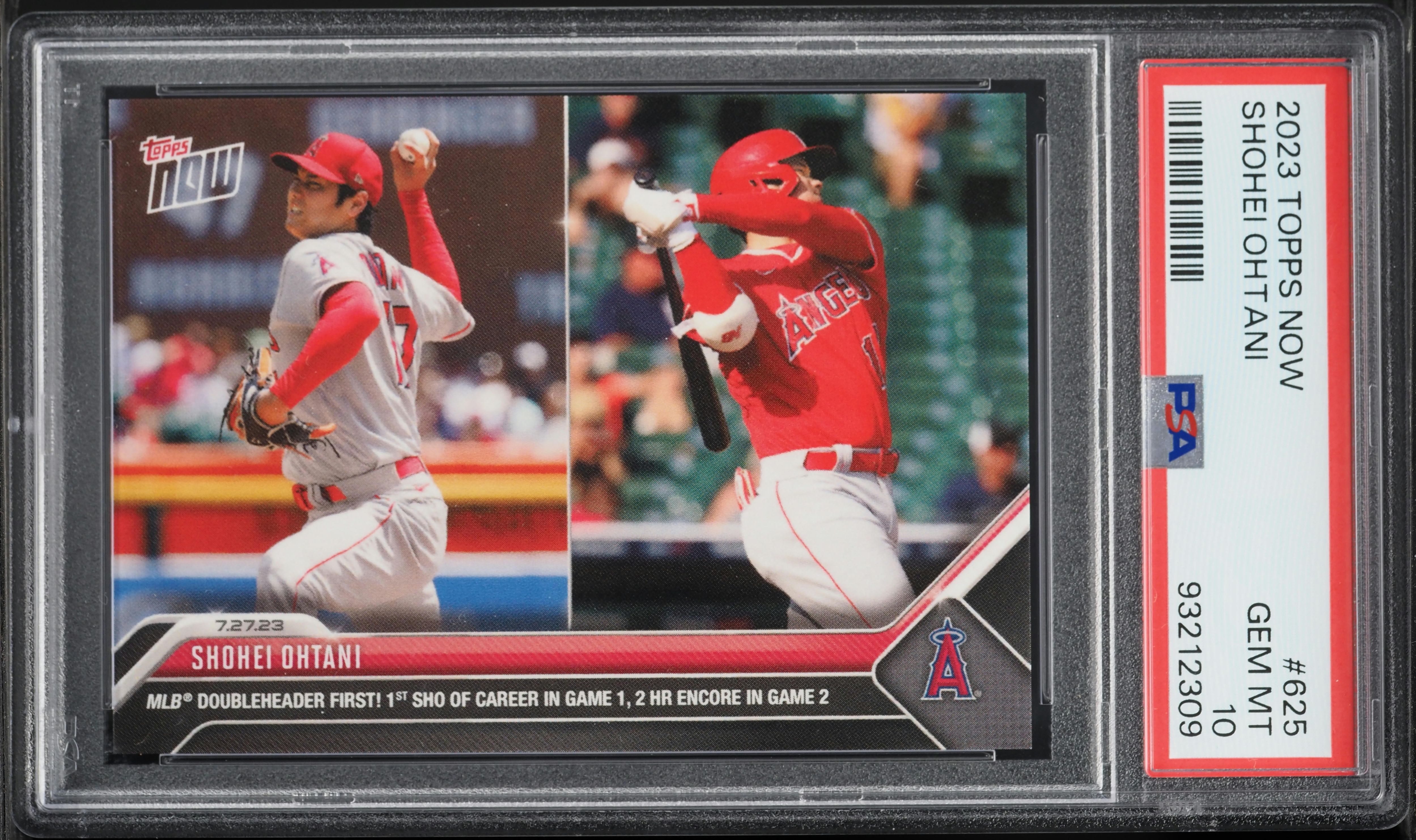 2023 Topps Now Shohei Ohtani #625 PSA 10 GEM MINT on