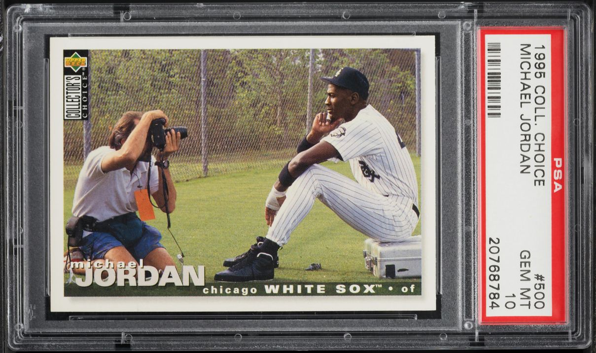 1995 Collector's Choice Michael Jordan ROOKIE #500 PSA 10 GEM MINT