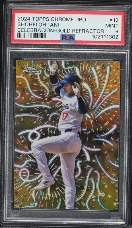 2022 Topps Chrome Sapphire Edition Orange Shohei Ohtani /25 #1 PSA