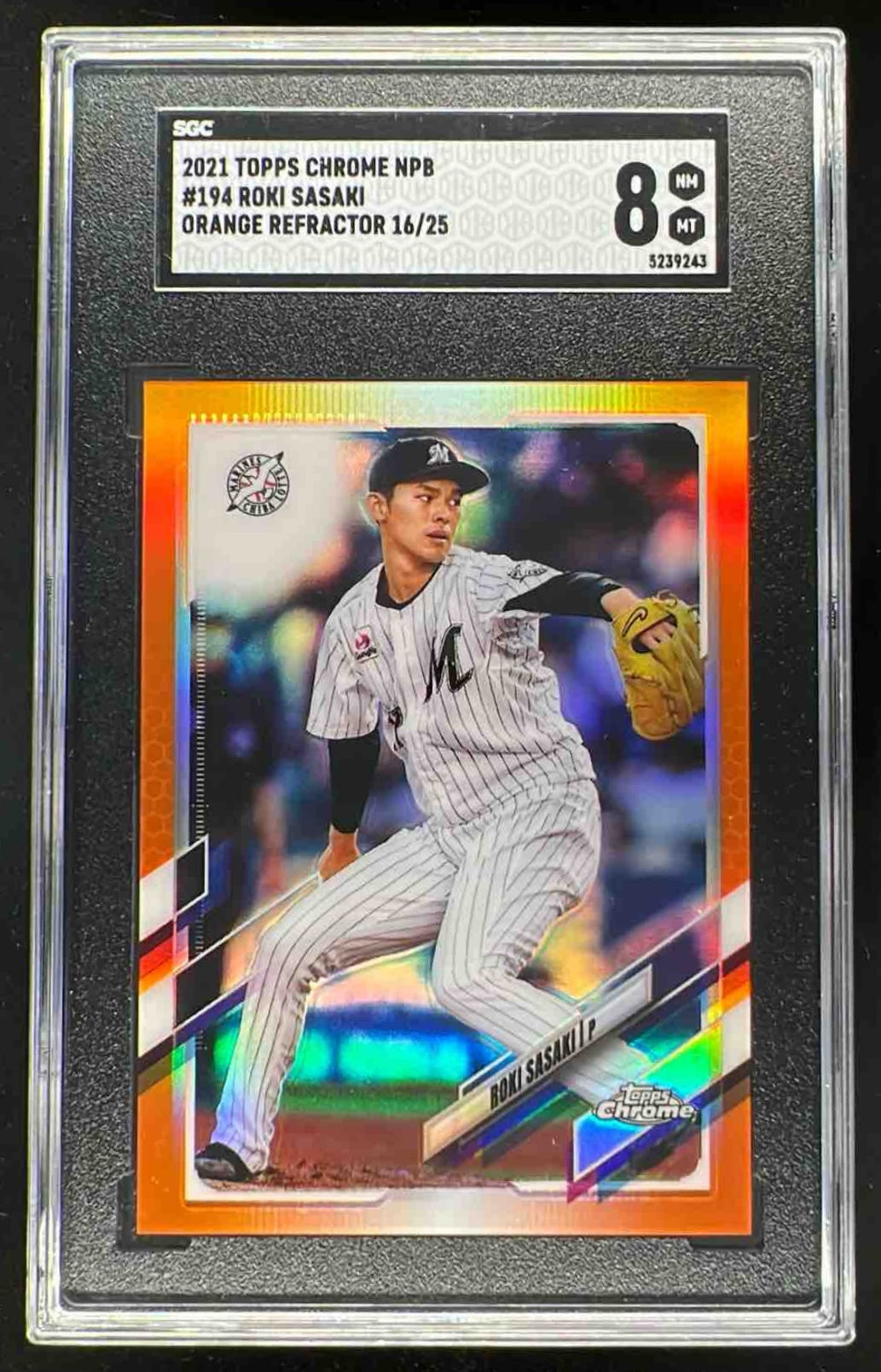 2024 Dream Order Pbp02 Pacific League Booster Roki Sasaki #M01 PSA