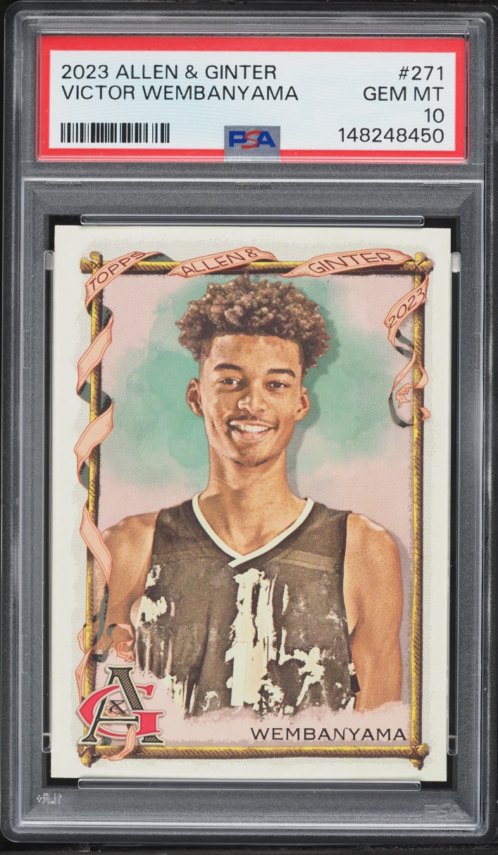 2023 Topps Allen & Ginter Victor Wembanyama ROOKIE #271 PSA 10 GEM MINT