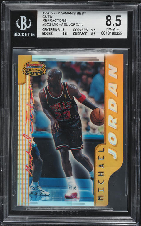1996 Metal Metalized Michael Jordan #128 PSA 9 MINT on Fanatics