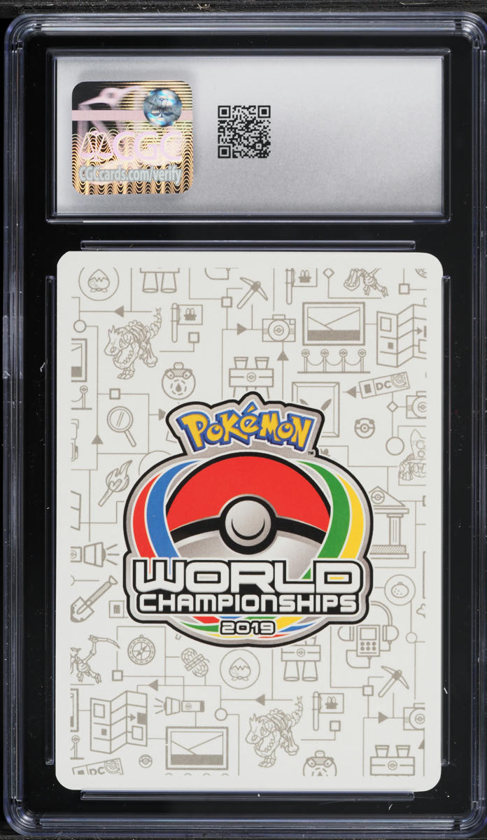 2019 Pokemon World Championships Decks Perfection Henry Brand Naganadel GX #160 CGC 10 GEM MINT