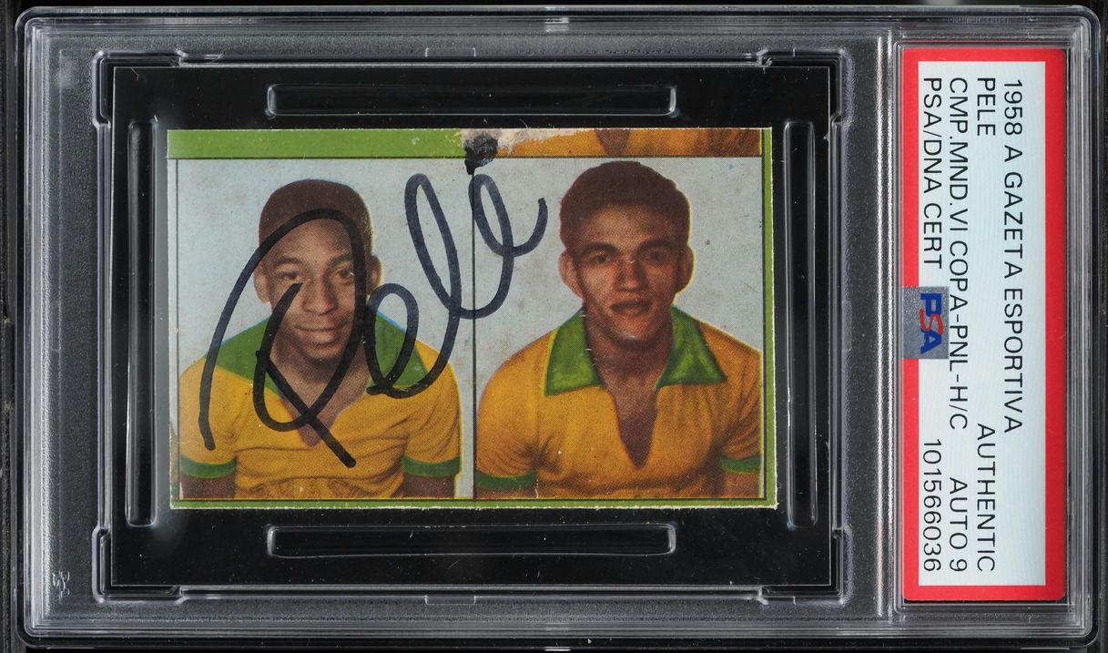 1962 PELÉ Gazeta Esportiva Odean Carte, Garrincha Et Didi (TRÈS RARE