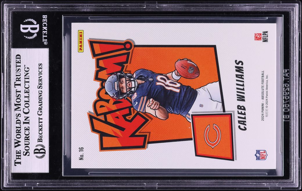 2024 Absolute Kaboom Horizontal Caleb Williams ROOKIE #16 BGS 9 MINT