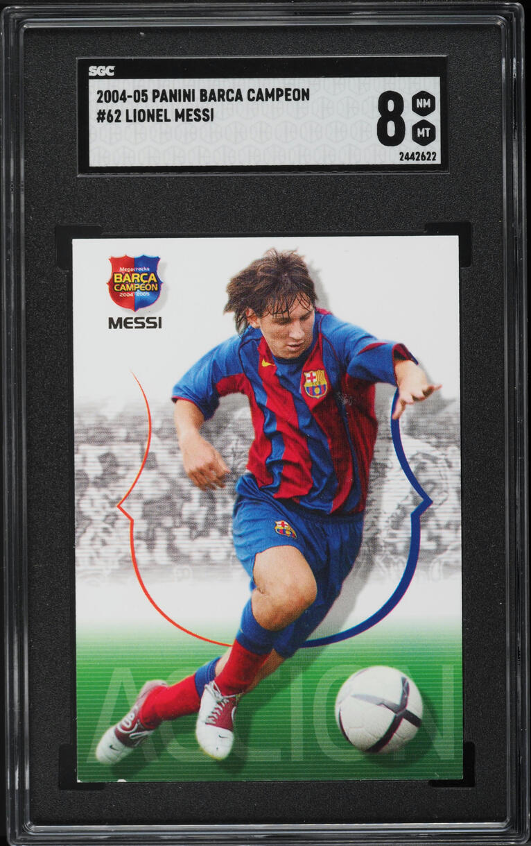 Panini Sports FC Barcelona - Megacracks Barça Campió 2004/05 - INCLUDING MESSI ROOKIE #30 Card