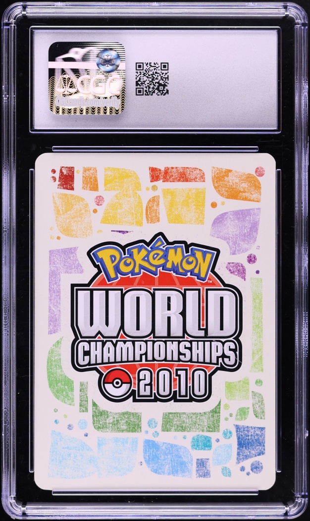 2010 Pokemon DP World Champ. Deck Happy Luck Mychael Bryan Gyarados #19 CGC 9 MINT