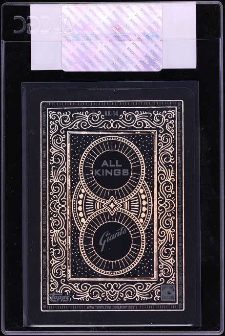 2025 Topps All Kings Willie Mays #AK-14 CGC AUTH
