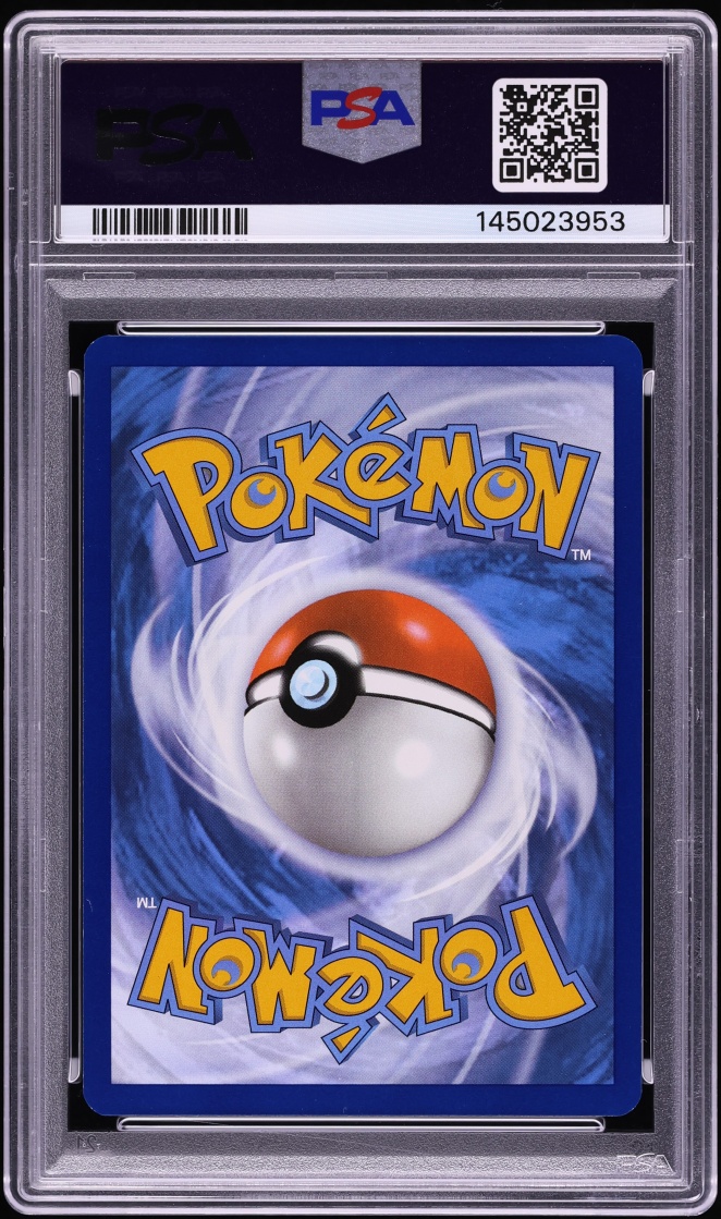 2025 Pokemon SV Promo Destined Rivals ETB Full Art Team Rocket's Wobbuffet #203 PSA 9 MINT