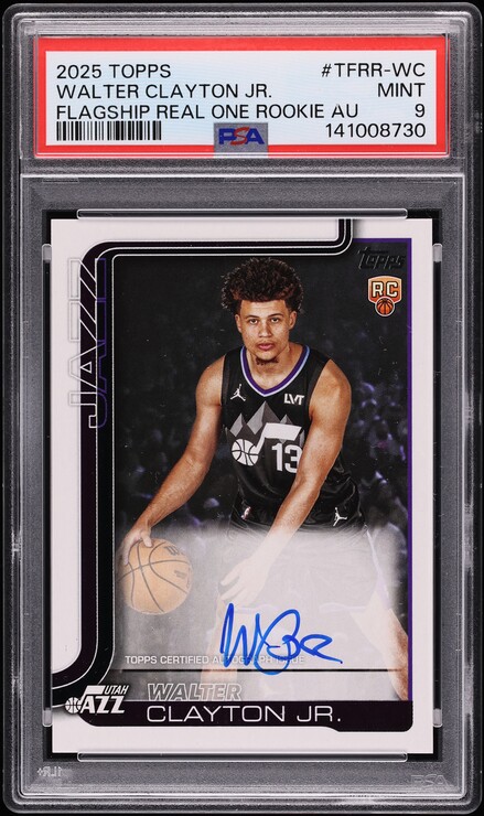 2025 Topps Flagship Real One Foilfractor Cooper Flagg ROOKIE PATCH