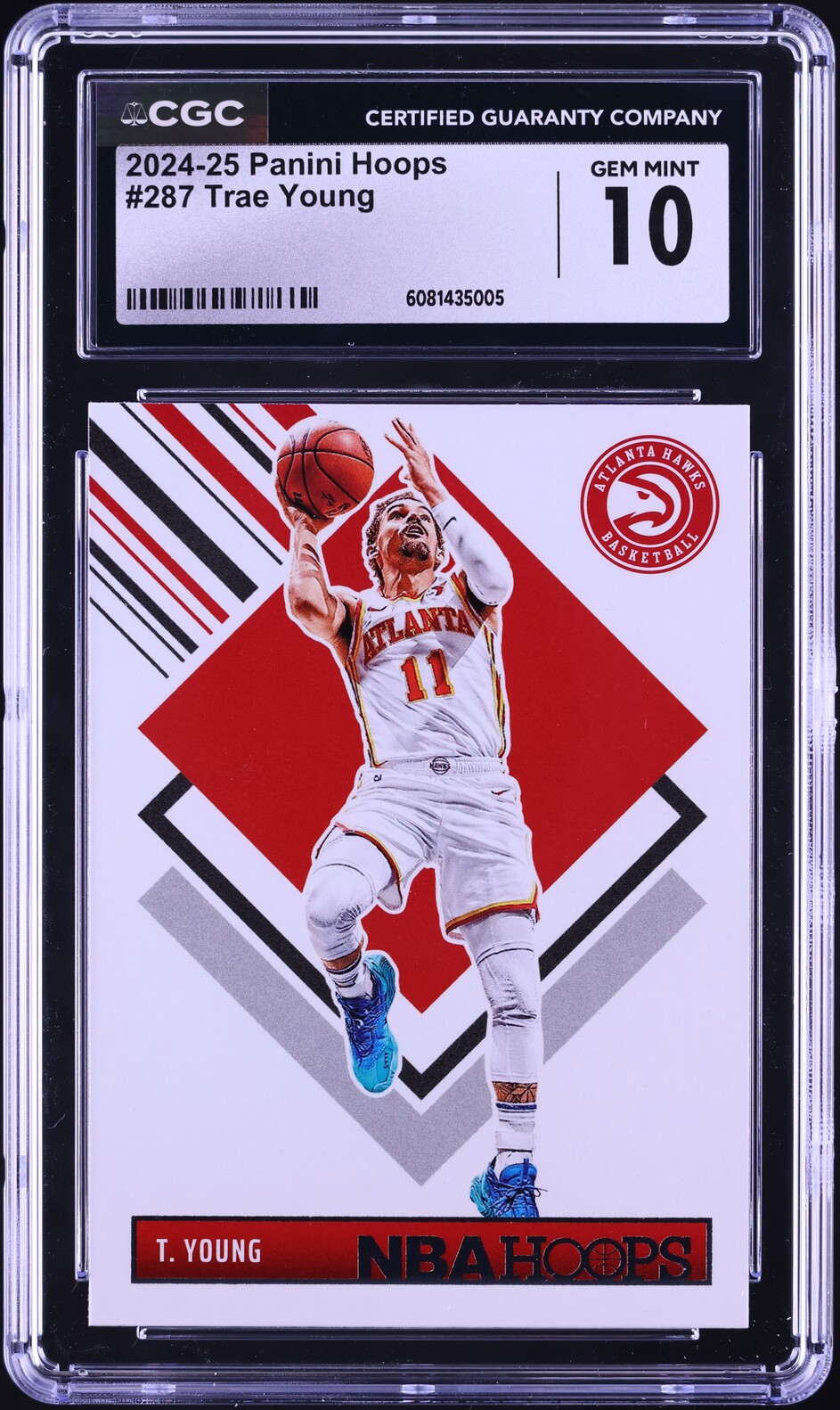 2024 Hoops Trae Young #287 CGC 10 GEM MINT on Fanatics Collect