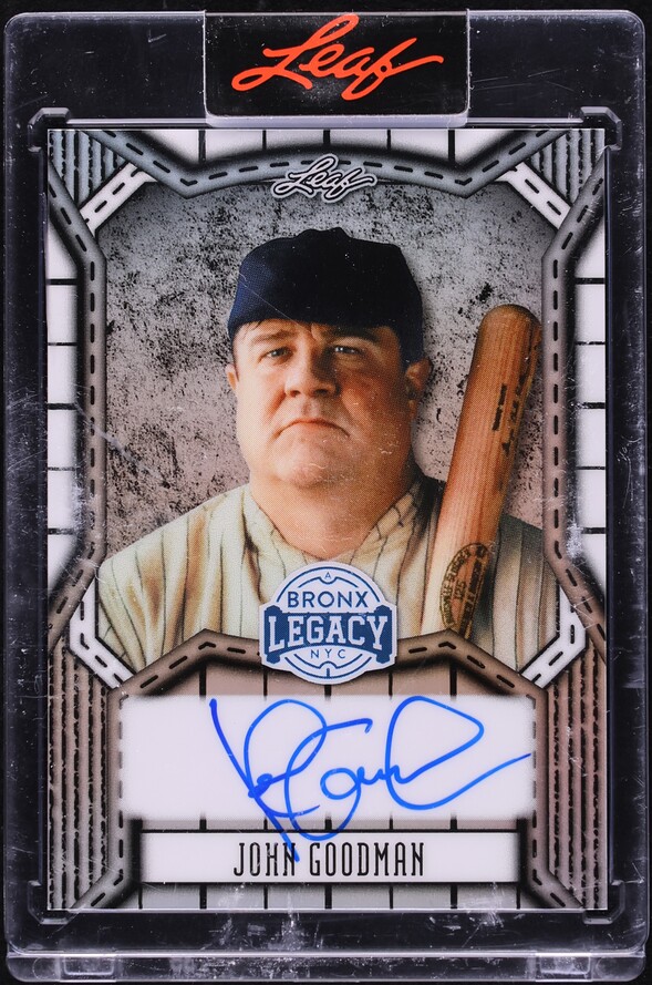 2025 Leaf A Bronx Legacy Silver Prismatic John Goodman AUTO /20 #BA-JG2
