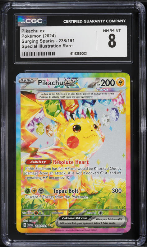 2024 Pokemon Japanese SV Terastal Fest ex Hyper Rare Pikachu ex
