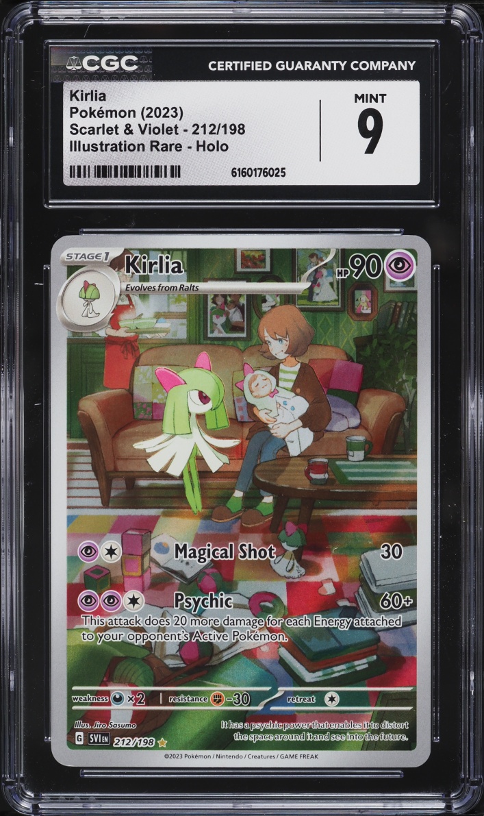 2023 Pokemon Scarlet & Violet IR Kirlia #212 CGC 9 MINT