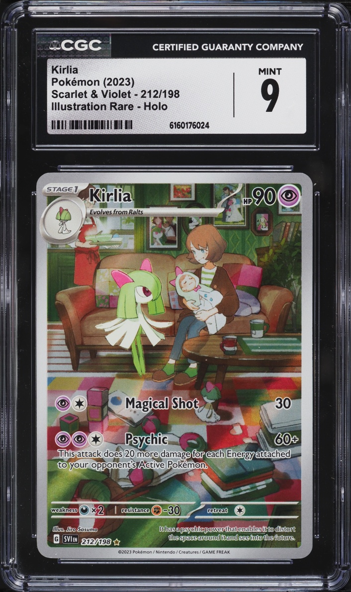 2023 Pokemon Scarlet & Violet IR Kirlia #212 CGC 9 MINT