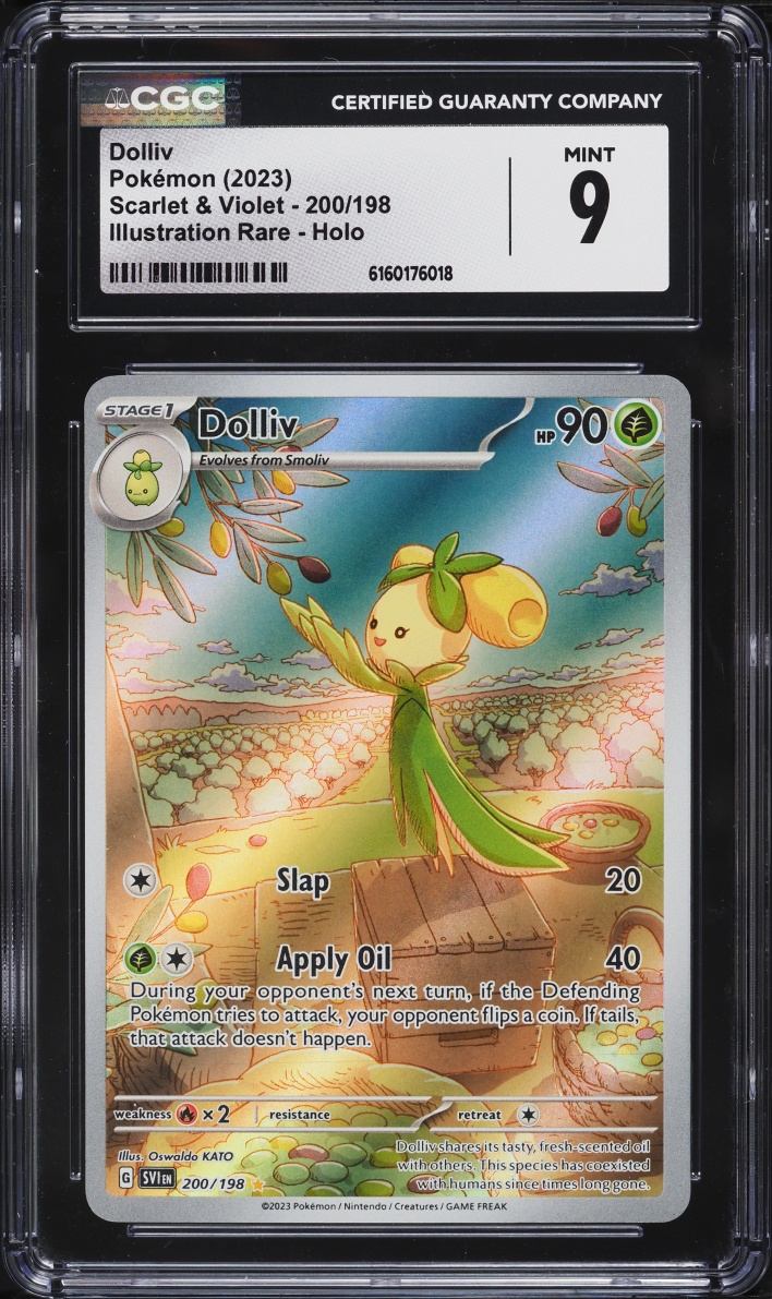 2023 Pokemon Scarlet & Violet IR Dolliv #200 CGC 9 MINT