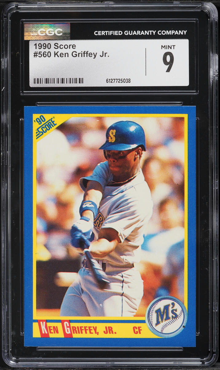 1990 Score Ken Griffey Jr. #560 CGC 9 MINT