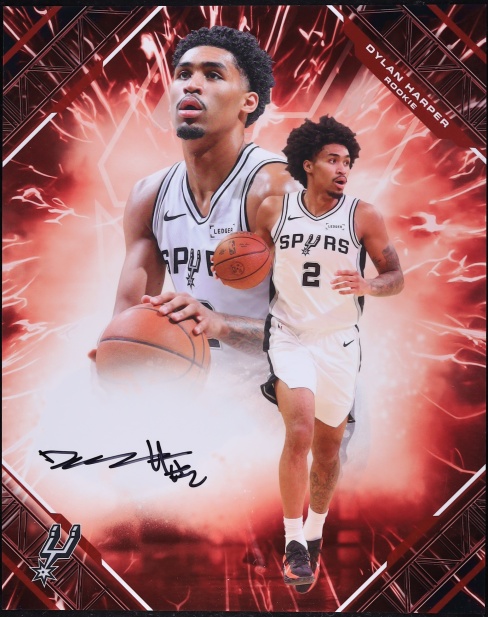 Dylan Harper Signed Autographed 8x10 Red Emanate Photograph /5 - Fanatics AUTH