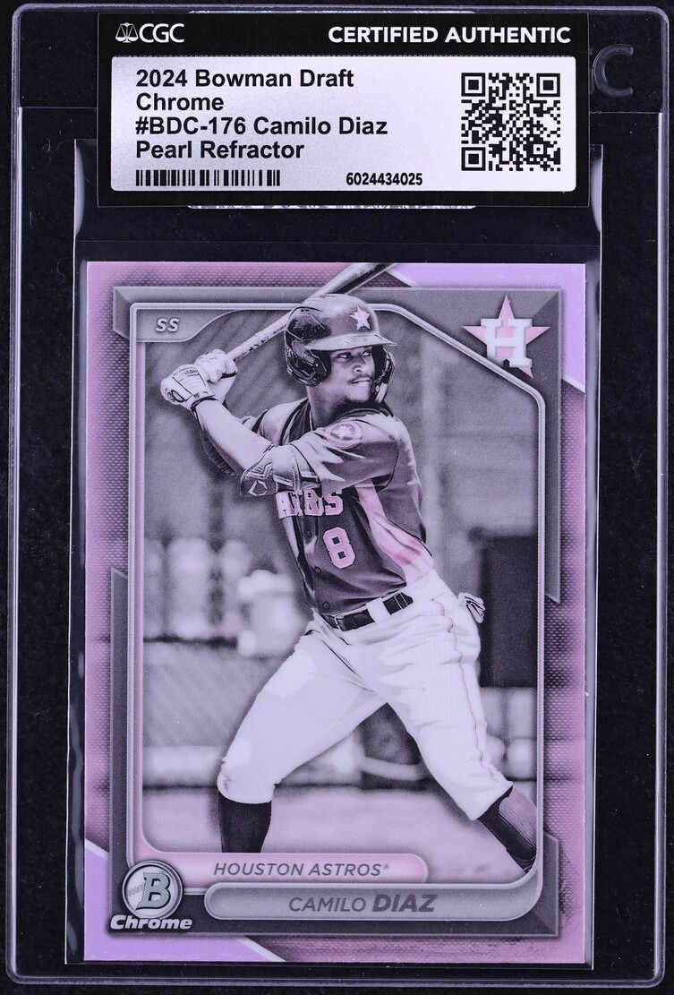 thumbnail image 2 of 2024 Bowman Draft Paper Baseball Cards - Pick Your Prospect! (BD1-BD200) Complete Your Set 2 of 5