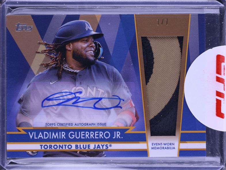 2022 Topps Sterling Seasons Blue Vladimir Guerrero Jr. PATCH